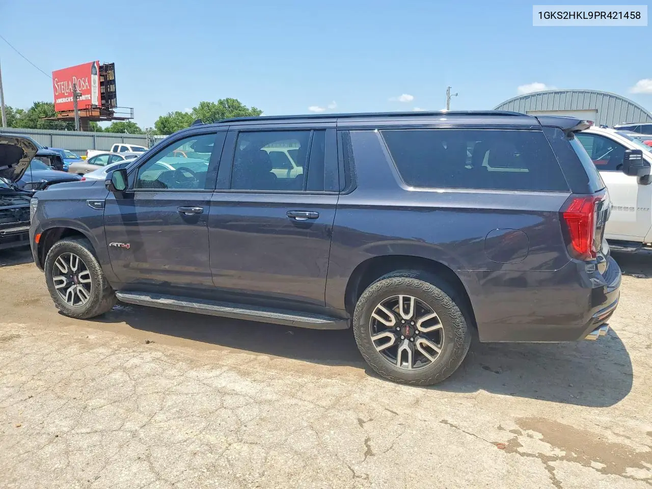 2023 GMC Yukon Xl K1500 At4 VIN: 1GKS2HKL9PR421458 Lot: 57930626