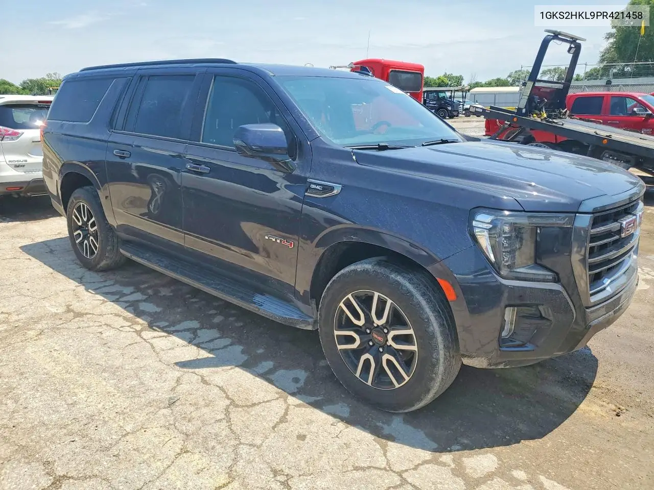 2023 GMC Yukon Xl K1500 At4 VIN: 1GKS2HKL9PR421458 Lot: 57930626