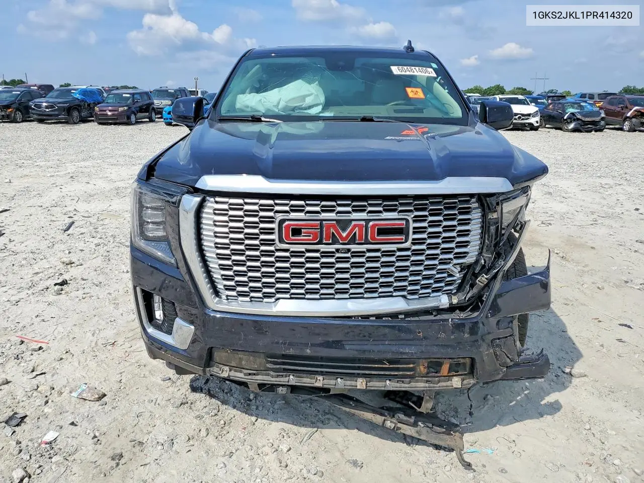 2023 GMC Yukon Xl Denali VIN: 1GKS2JKL1PR414320 Lot: 60481406