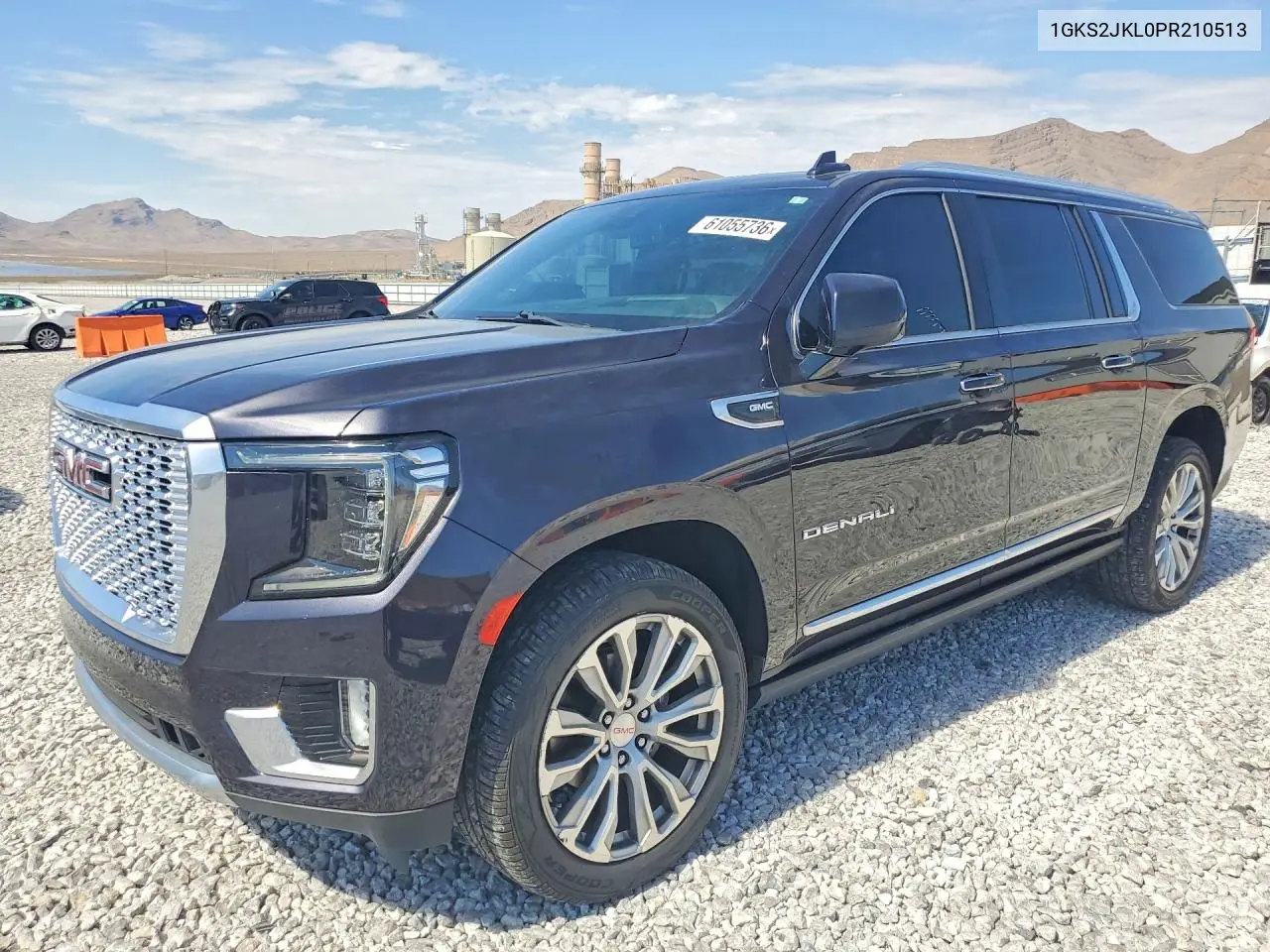 2023 GMC Yukon Xl Denali VIN: 1GKS2JKL0PR210513 Lot: 61055736