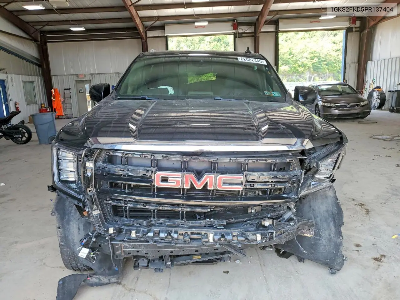 2023 GMC Yukon Xl K1500 Sle VIN: 1GKS2FKD5PR137404 Lot: 62052346