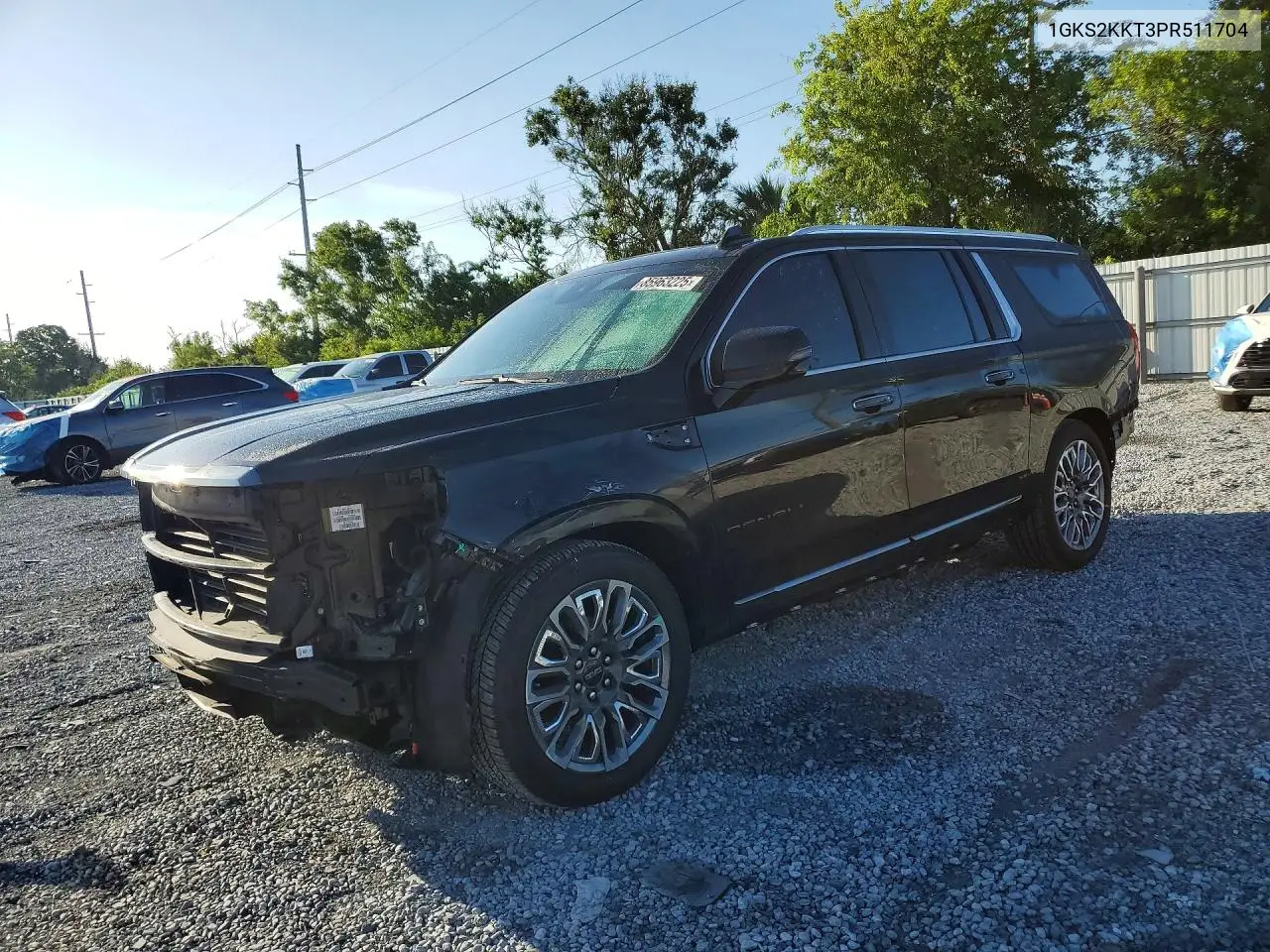 2023 GMC Yukon Xl Denali Ultimate VIN: 1GKS2KKT3PR511704 Lot: 85963225