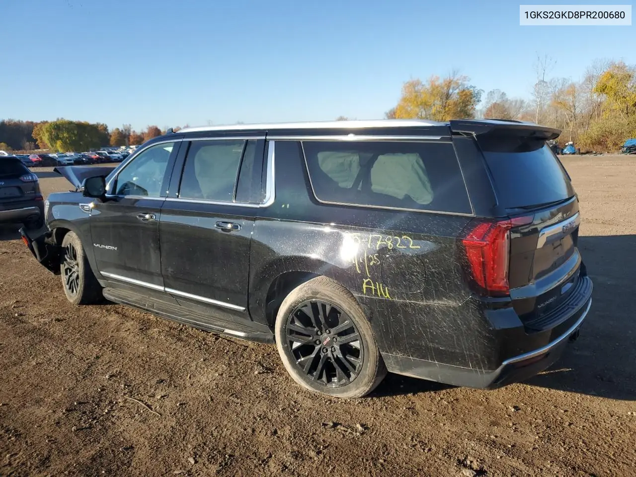 1GKS2GKD8PR200680 2023 GMC Yukon Xl K1500 Slt