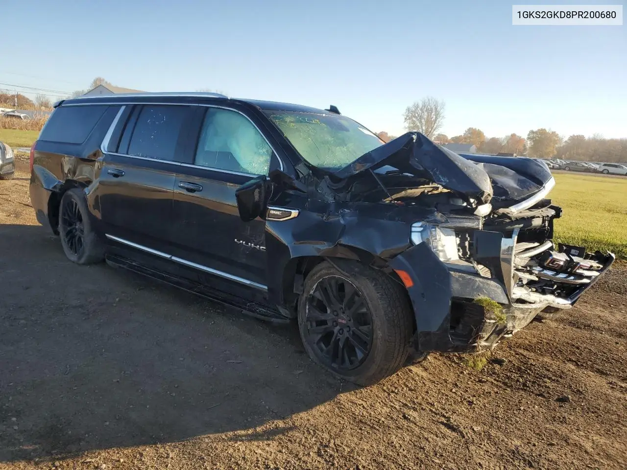 1GKS2GKD8PR200680 2023 GMC Yukon Xl K1500 Slt