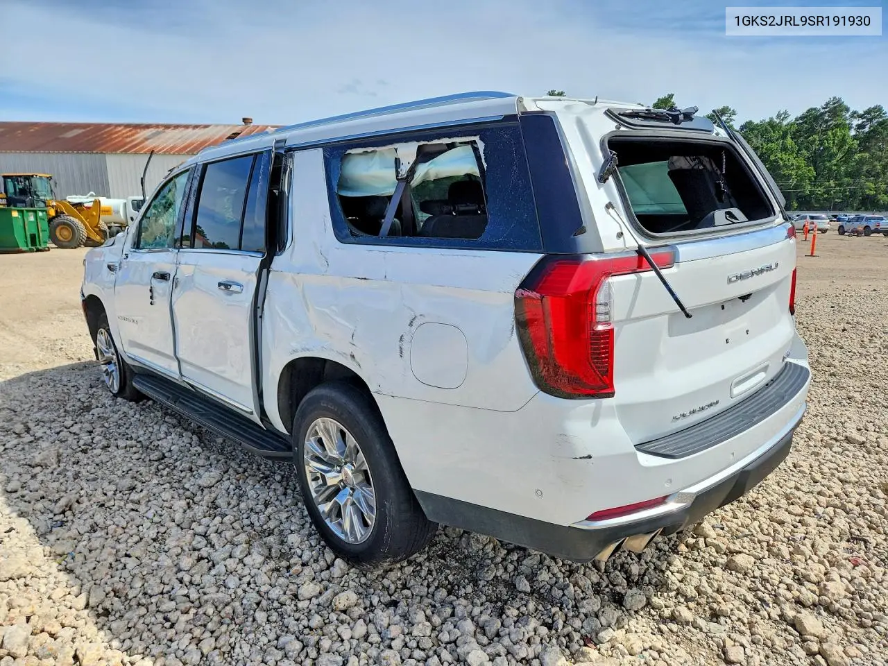 2025 GMC Yukon Xl Denali VIN: 1GKS2JRL9SR191930 Lot: 58187676