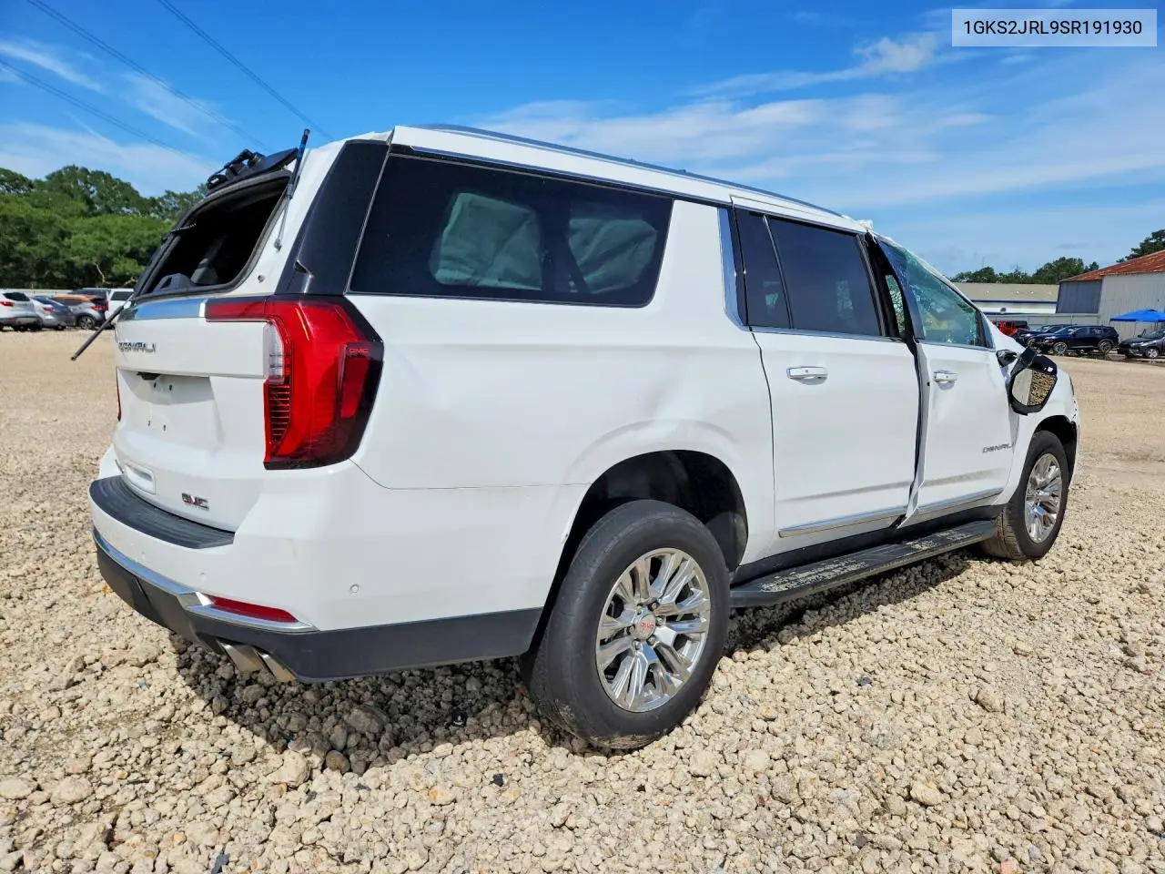 2025 GMC Yukon Xl Denali VIN: 1GKS2JRL9SR191930 Lot: 58187676
