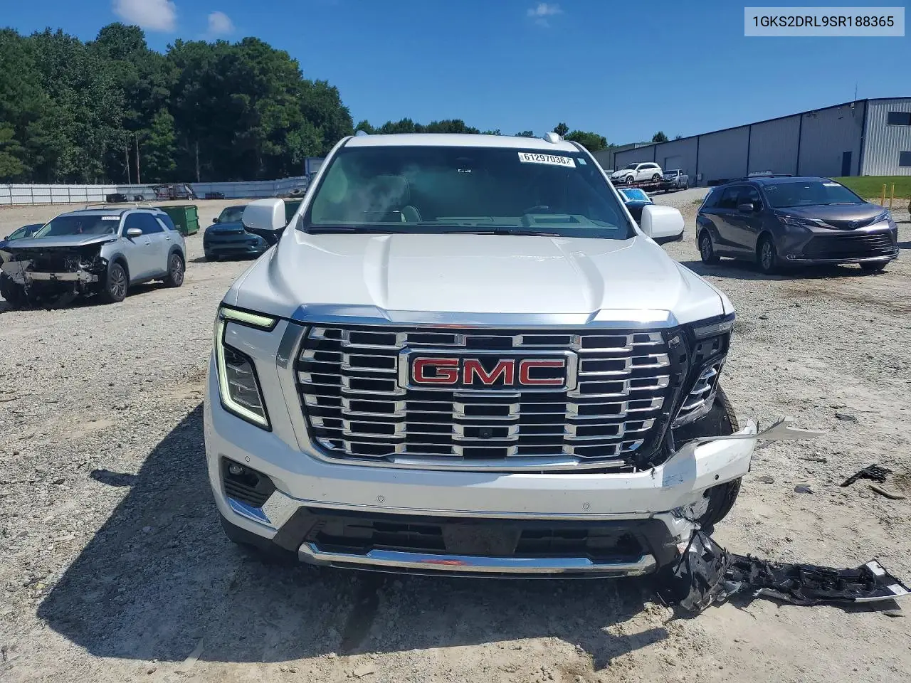 2025 GMC Yukon Denali VIN: 1GKS2DRL9SR188365 Lot: 61297036