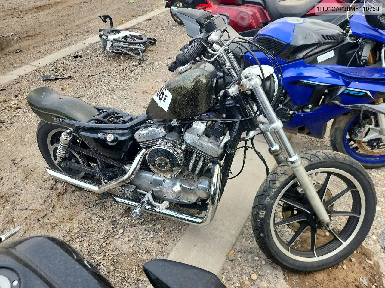 1991 Harley-Davidson Xlh1200 VIN: 1HD1CAP38MY110768 Lot: 61069186