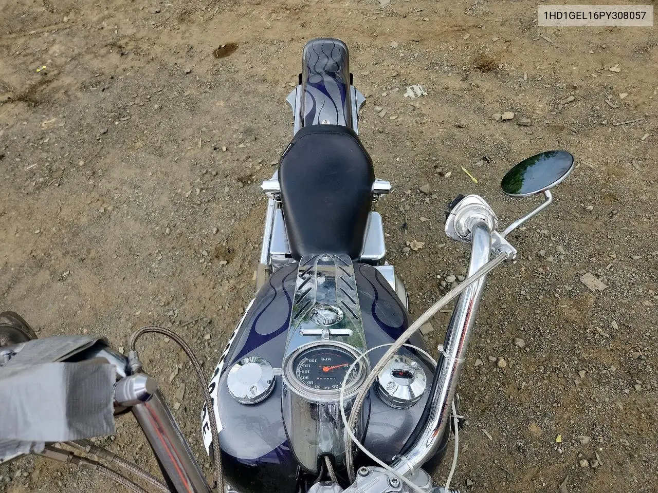 1993 Harley-Davidson Fxdwg VIN: 1HD1GEL16PY308057 Lot: 57935366