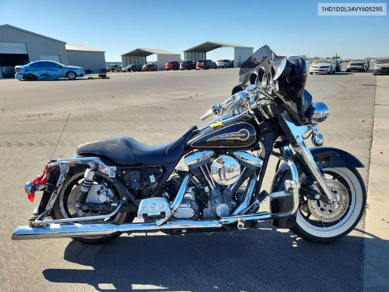 1997 Harley-Davidson Flht VIN: 1HD1DDL34VY605295 Lot: 57085566