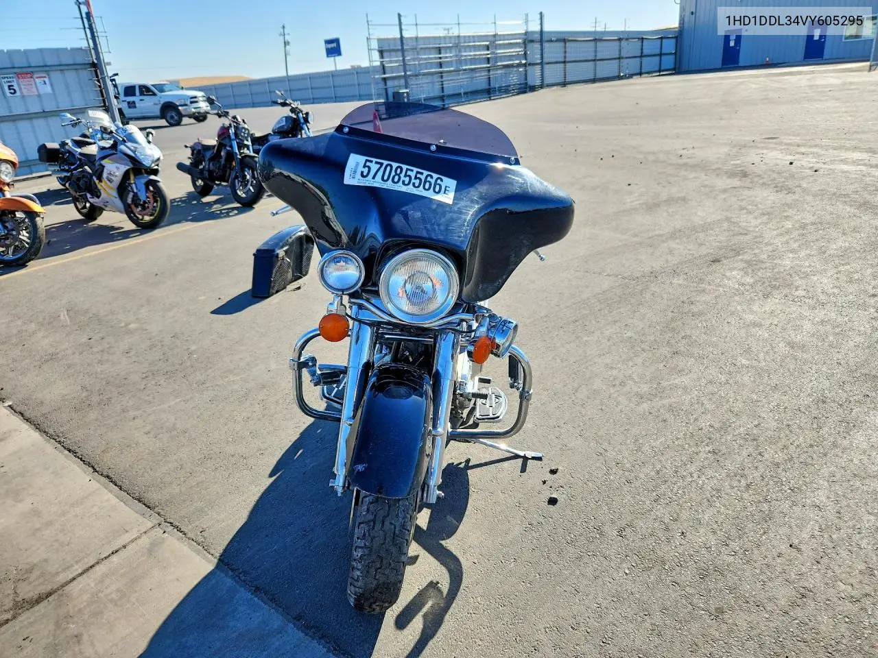 1997 Harley-Davidson Flht VIN: 1HD1DDL34VY605295 Lot: 57085566