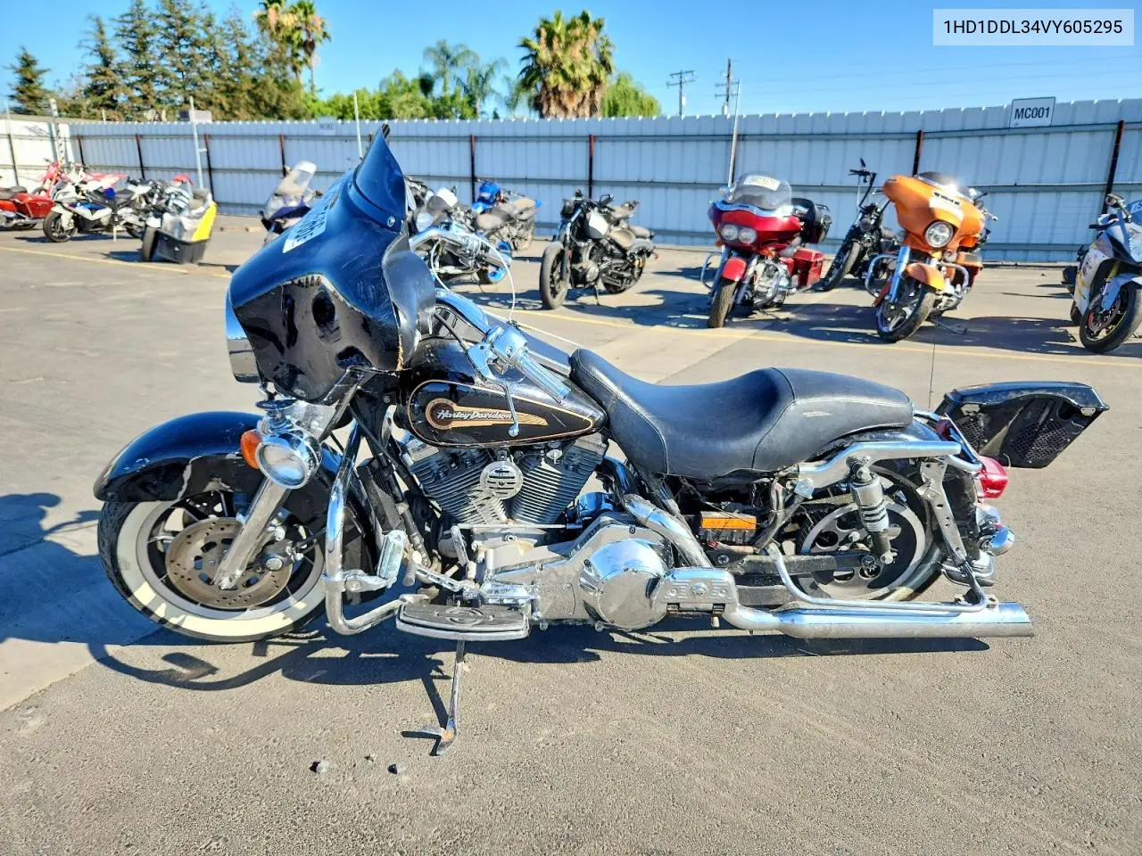 1997 Harley-Davidson Flht VIN: 1HD1DDL34VY605295 Lot: 57085566