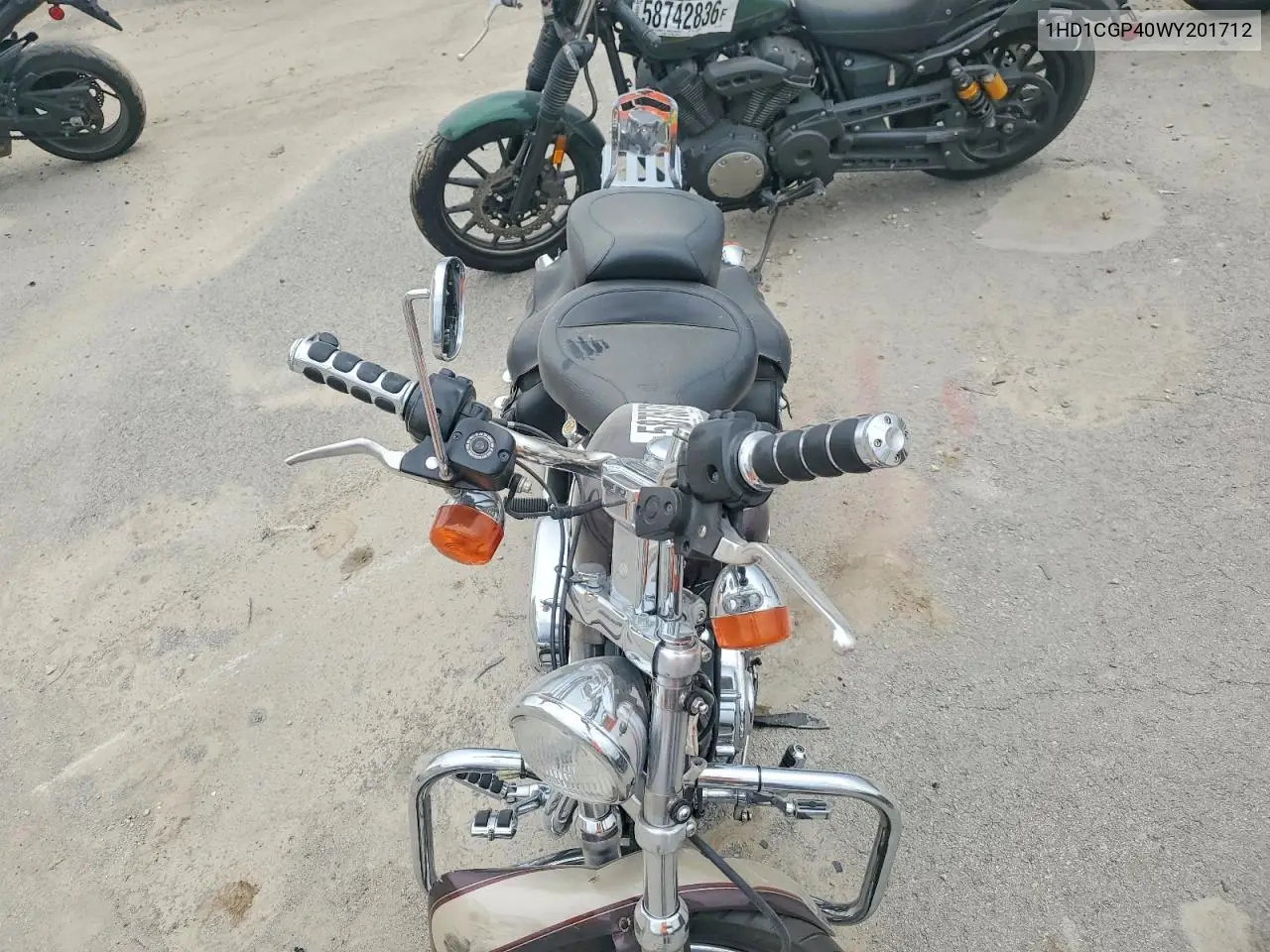 1998 Harley-Davidson Xl1200 C Anniversary VIN: 1HD1CGP40WY201712 Lot: 58750796