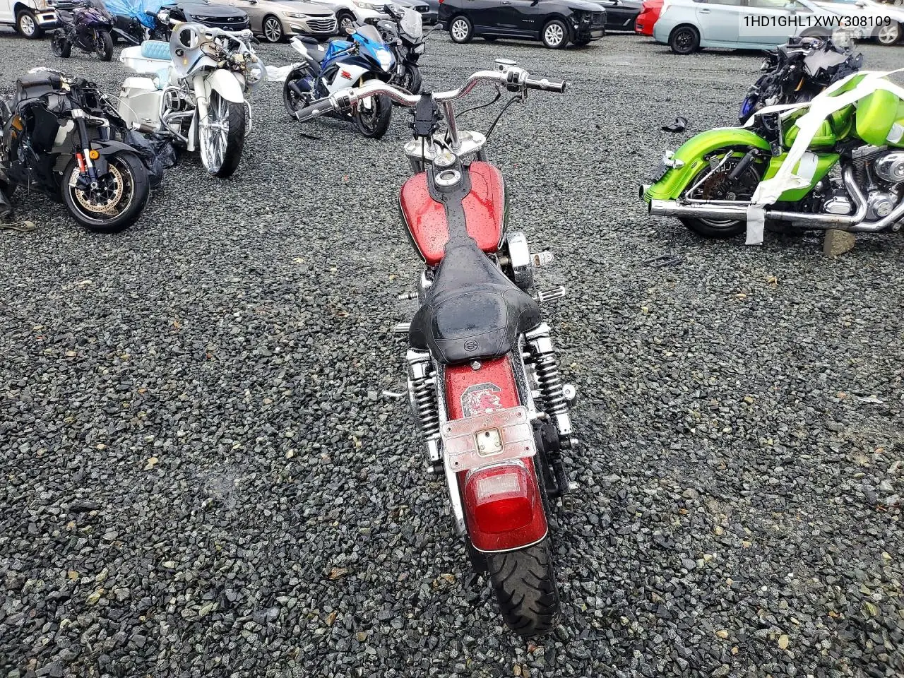 1998 Harley-Davidson Fxd VIN: 1HD1GHL1XWY308109 Lot: 60549026