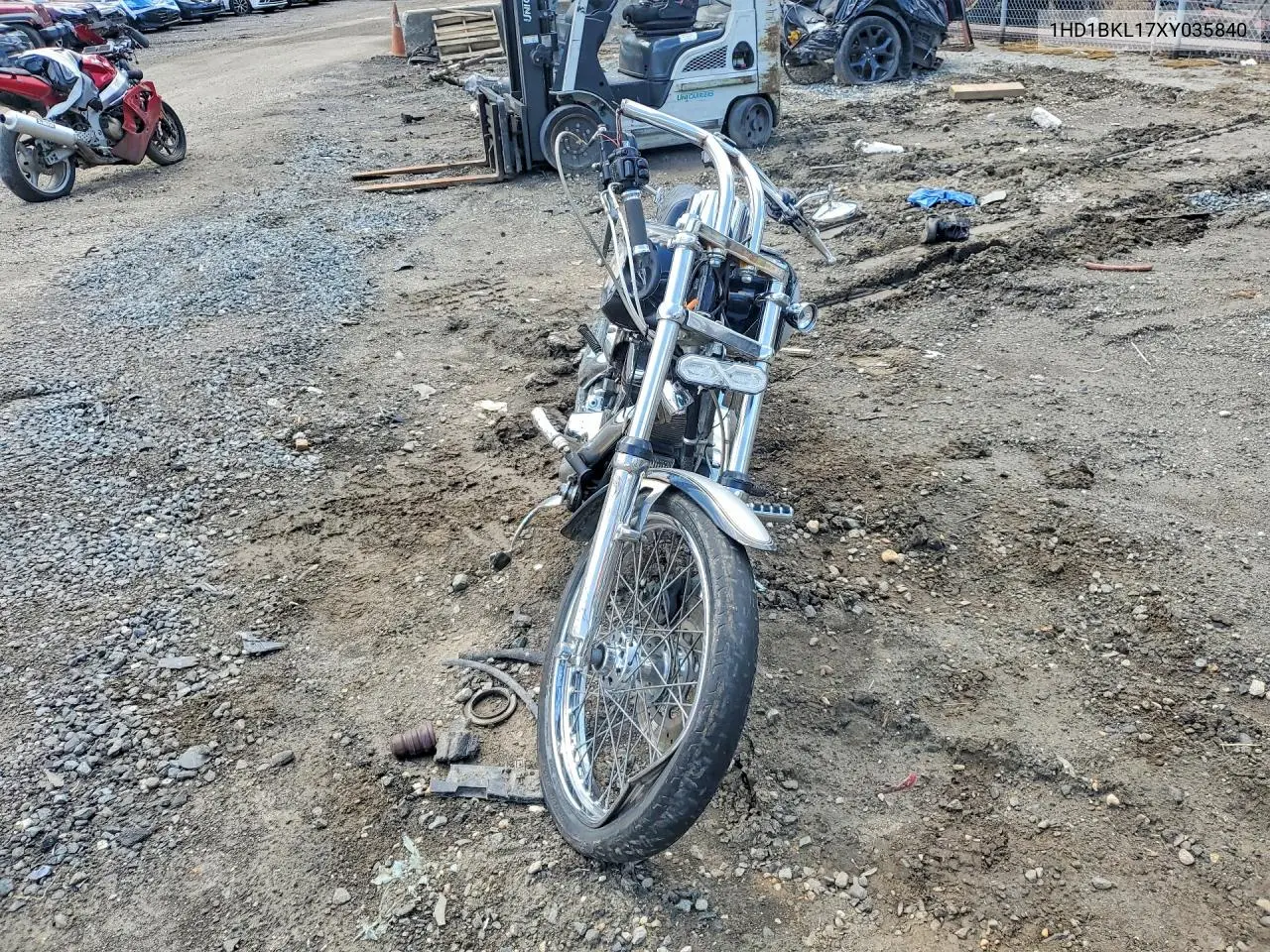 1999 Harley-Davidson Fxst Custom VIN: 1HD1BKL17XY035840 Lot: 53950106
