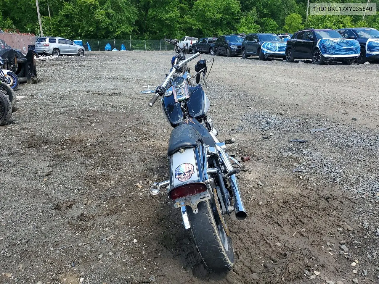 1999 Harley-Davidson Fxst Custom VIN: 1HD1BKL17XY035840 Lot: 53950106