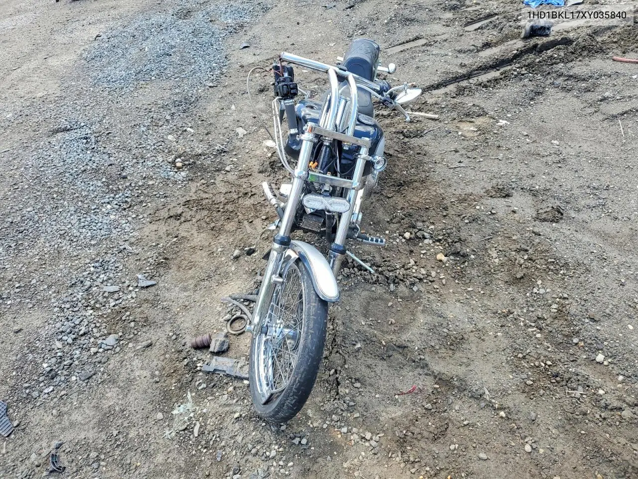 1999 Harley-Davidson Fxst Custom VIN: 1HD1BKL17XY035840 Lot: 53950106