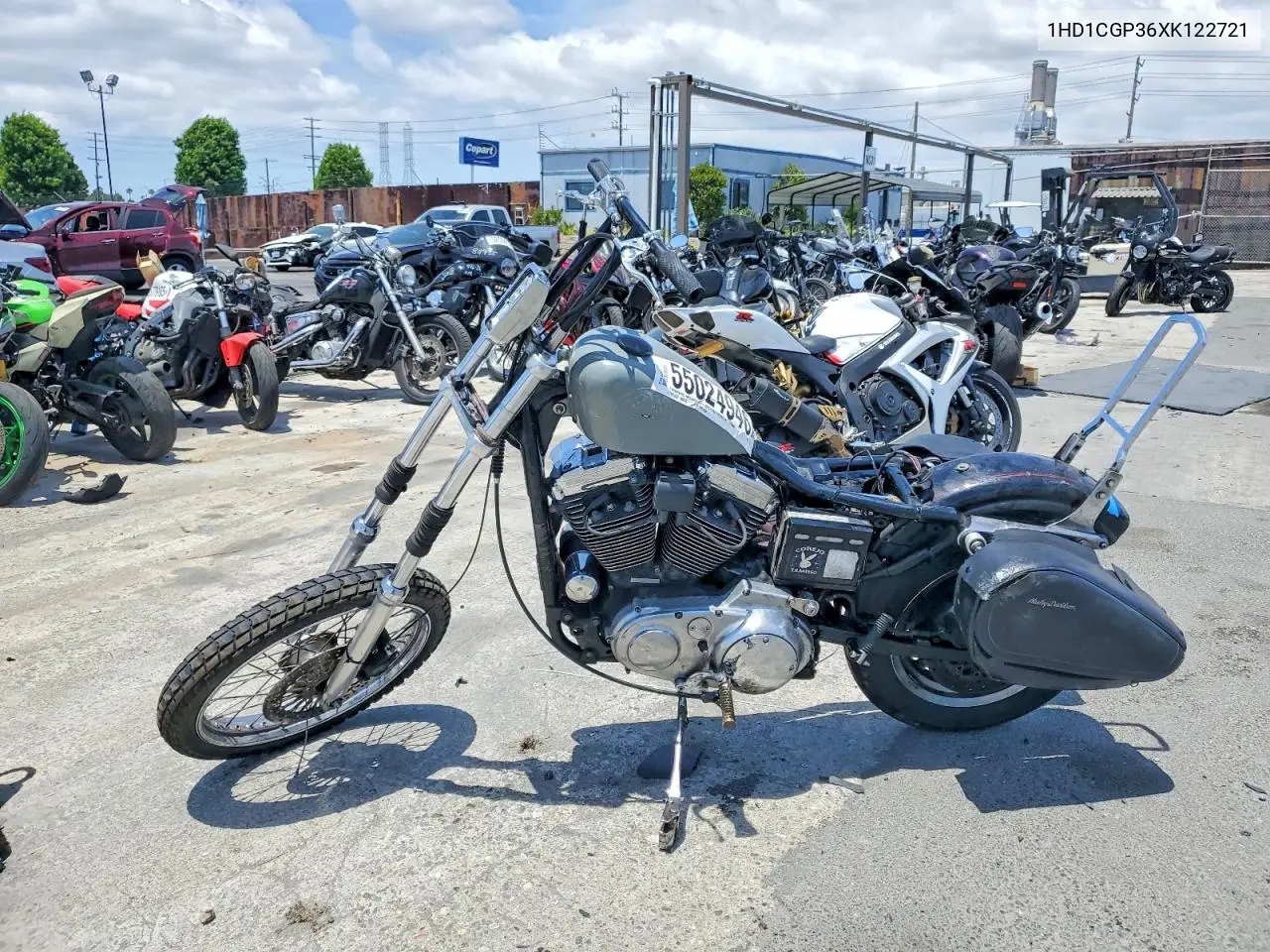 1999 Harley-Davidson Xl1200 C VIN: 1HD1CGP36XK122721 Lot: 55024946