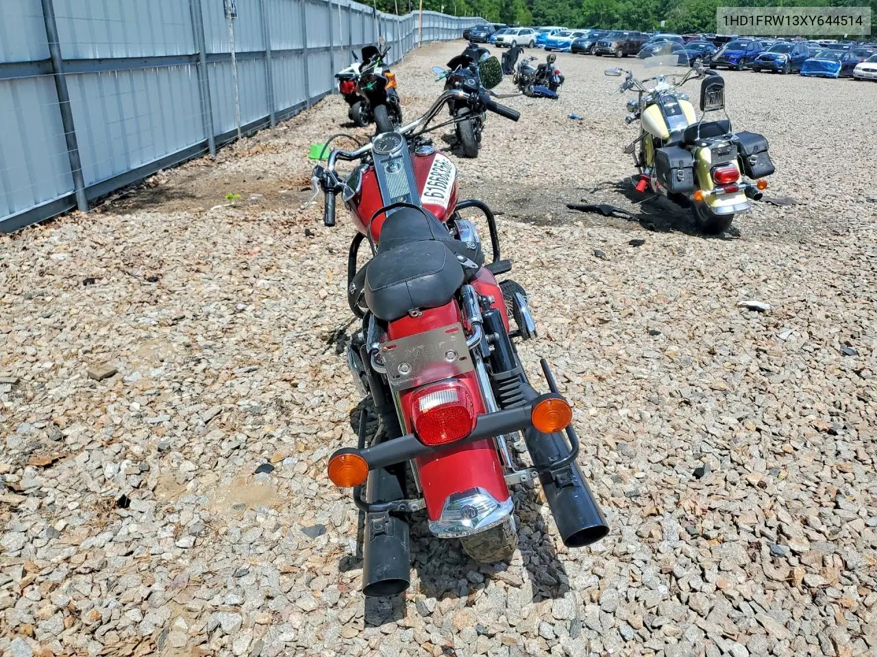 1999 Harley-Davidson Flhrci VIN: 1HD1FRW13XY644514 Lot: 61668356