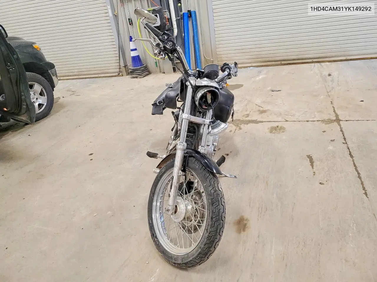 2000 Harley-Davidson Xl883 VIN: 1HD4CAM31YK149292 Lot: 56874896