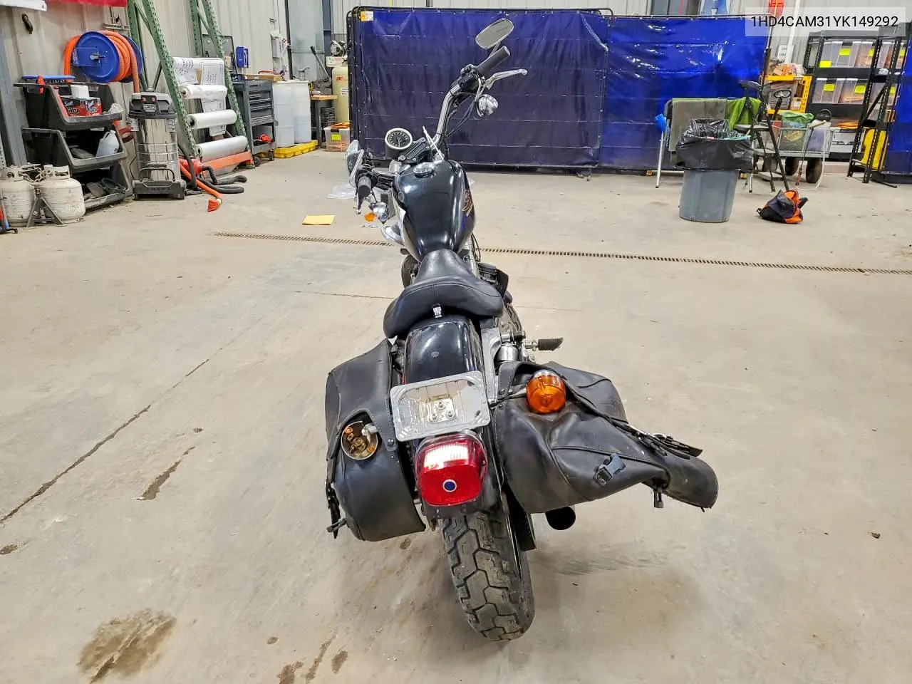 2000 Harley-Davidson Xl883 VIN: 1HD4CAM31YK149292 Lot: 56874896