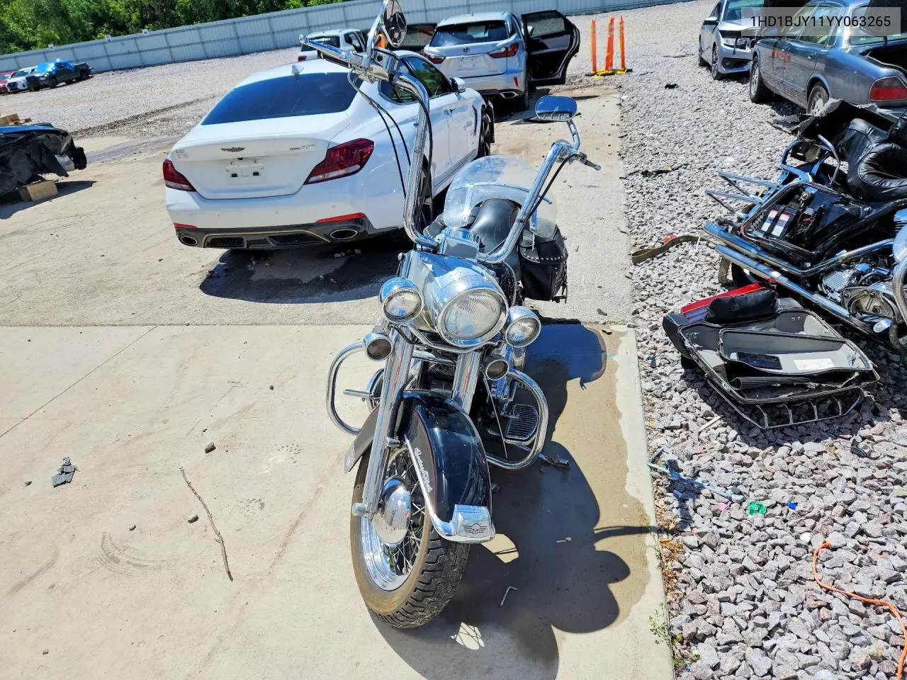 2000 Harley-Davidson Flstc VIN: 1HD1BJY11YY063265 Lot: 57780336