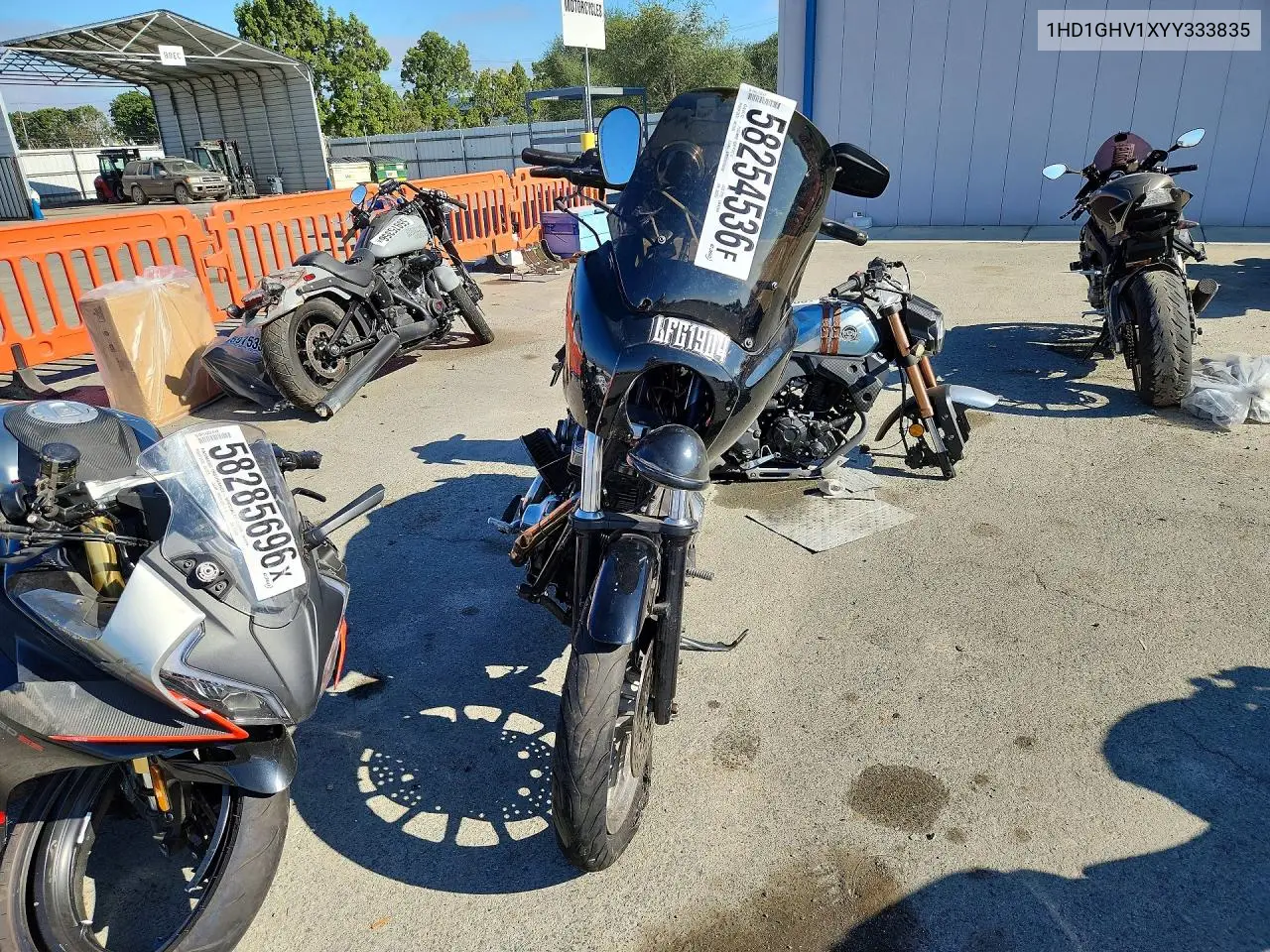 2000 Harley-Davidson Fxd VIN: 1HD1GHV1XYY333835 Lot: 58254536