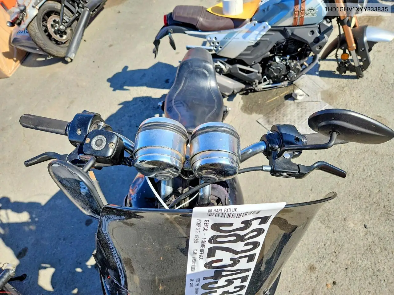 2000 Harley-Davidson Fxd VIN: 1HD1GHV1XYY333835 Lot: 58254536