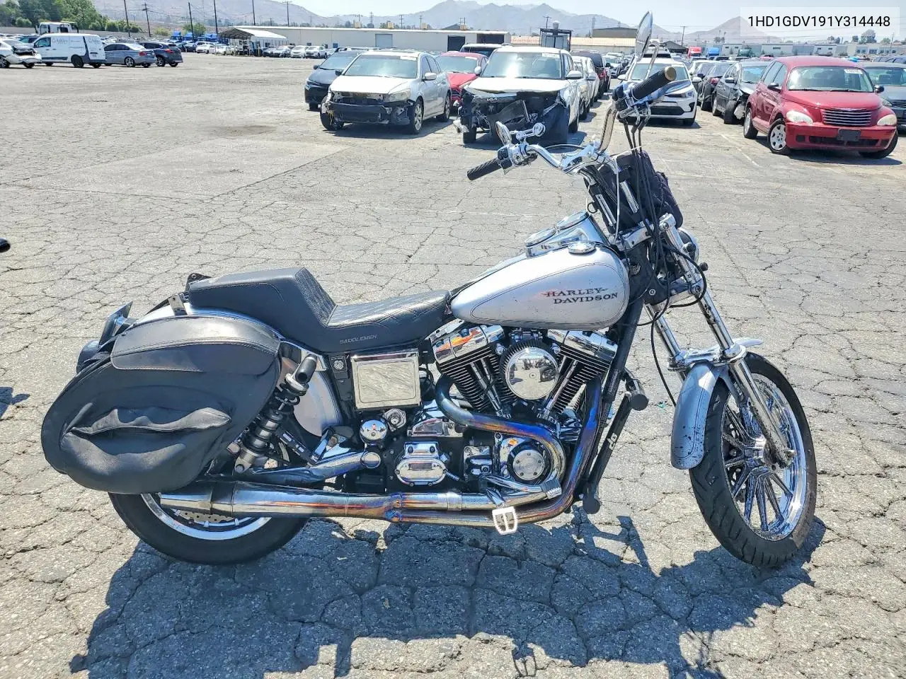 2001 Harley-Davidson Fxdl VIN: 1HD1GDV191Y314448 Lot: 53642816