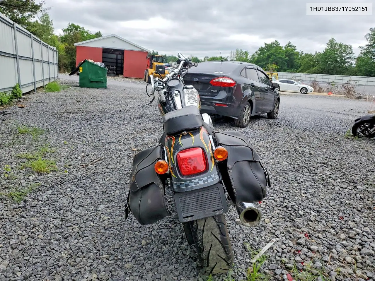 2001 Harley-Davidson Fxstdi VIN: 1HD1JBB371Y052151 Lot: 59089886