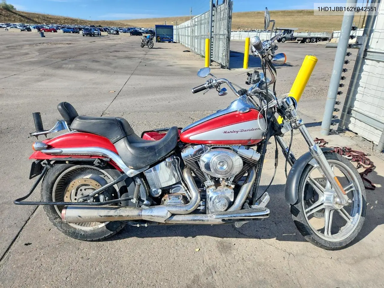 2002 Harley-Davidson Fxstdi VIN: 1HD1JBB162Y042551 Lot: 49979346