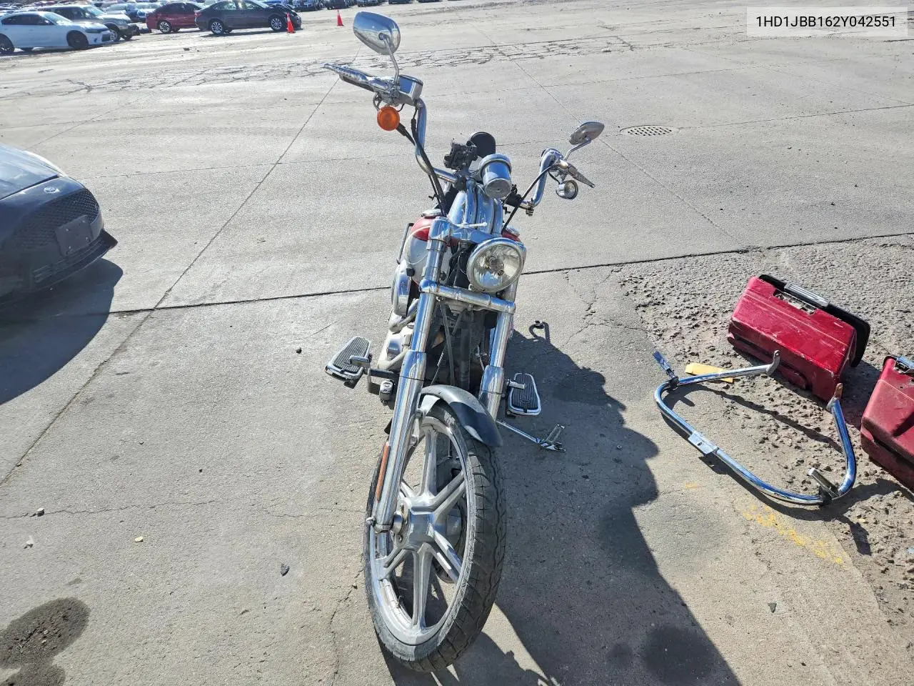 2002 Harley-Davidson Fxstdi VIN: 1HD1JBB162Y042551 Lot: 49979346