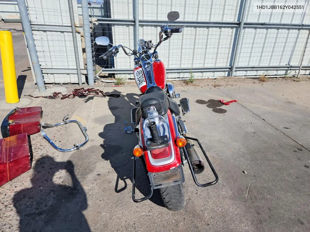 2002 Harley-Davidson Fxstdi VIN: 1HD1JBB162Y042551 Lot: 49979346