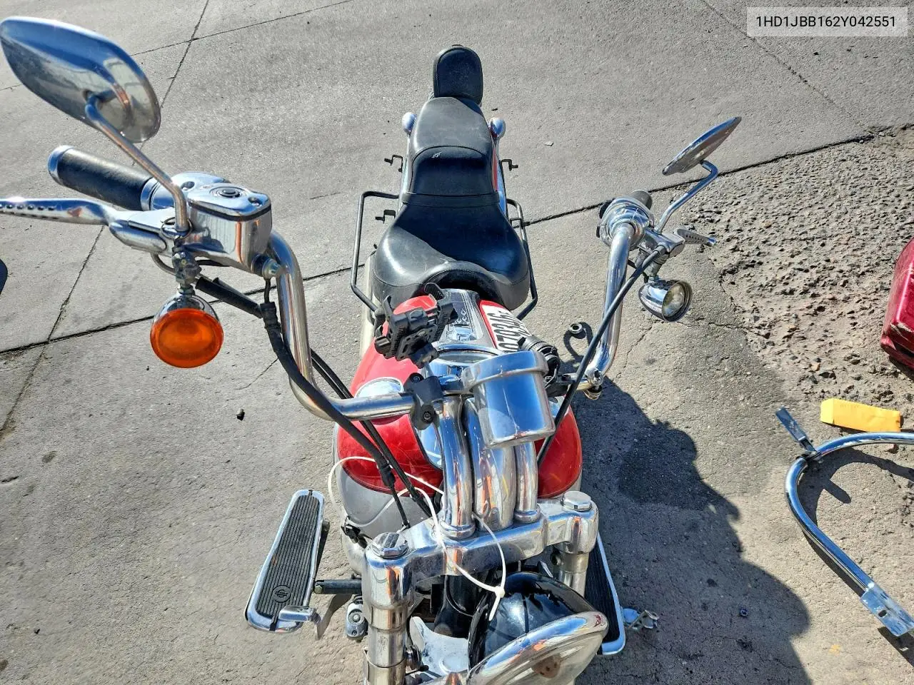 2002 Harley-Davidson Fxstdi VIN: 1HD1JBB162Y042551 Lot: 49979346
