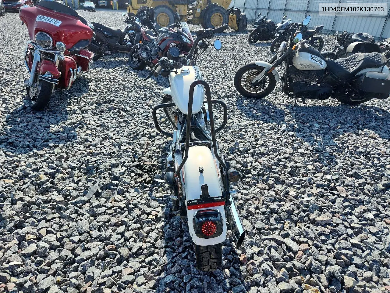 2002 Harley-Davidson Xl883 Hugger VIN: 1HD4CEM102K130763 Lot: 62060696
