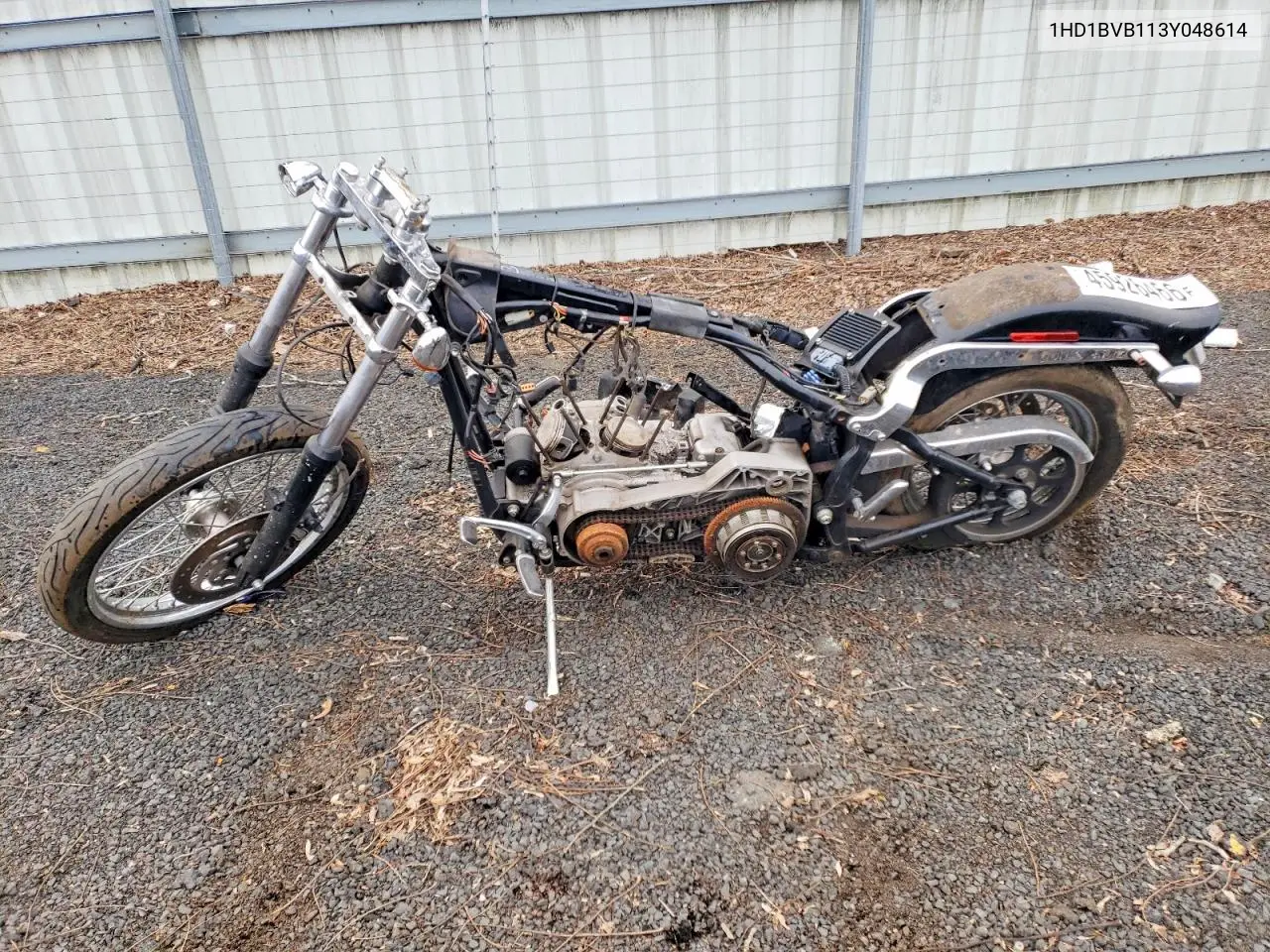 2003 Harl Fxsti Softail Std VIN: 1HD1BVB113Y048614 Lot: 45926466