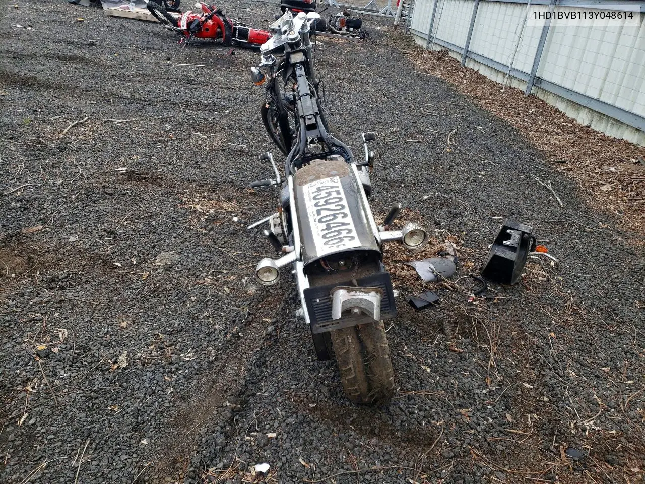2003 Harl Fxsti Softail Std VIN: 1HD1BVB113Y048614 Lot: 45926466
