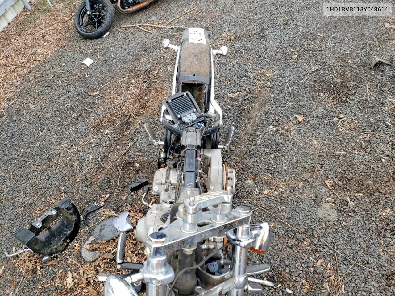 2003 Harl Fxsti Softail Std VIN: 1HD1BVB113Y048614 Lot: 45926466
