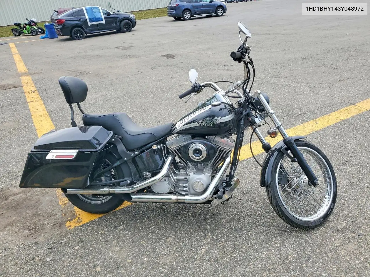 2003 Harley-Davidson Fxst VIN: 1HD1BHY143Y048972 Lot: 57326126