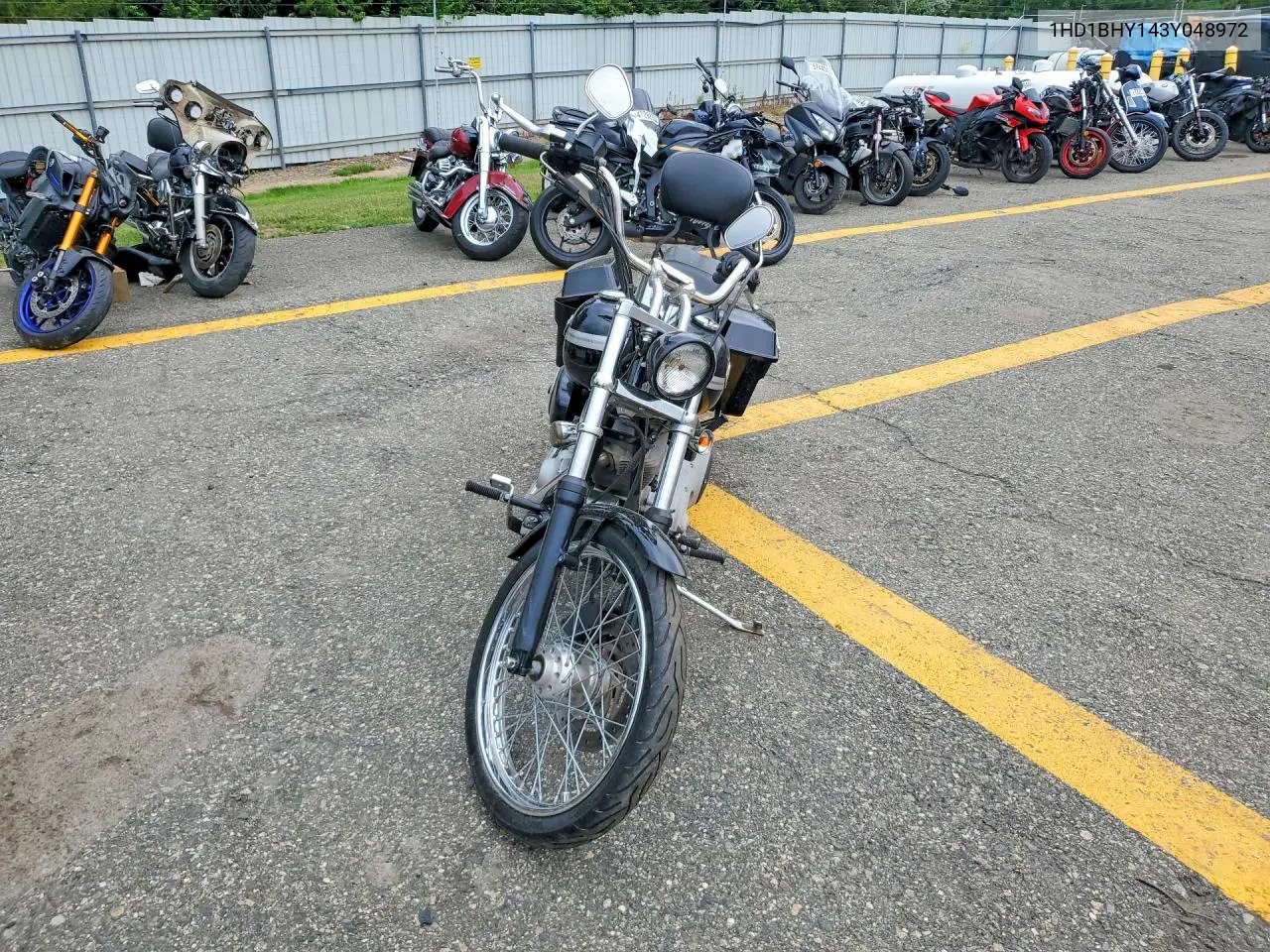 2003 Harley-Davidson Fxst VIN: 1HD1BHY143Y048972 Lot: 57326126