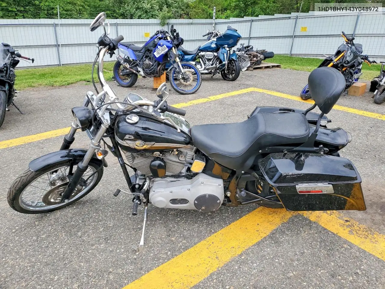 2003 Harley-Davidson Fxst VIN: 1HD1BHY143Y048972 Lot: 57326126