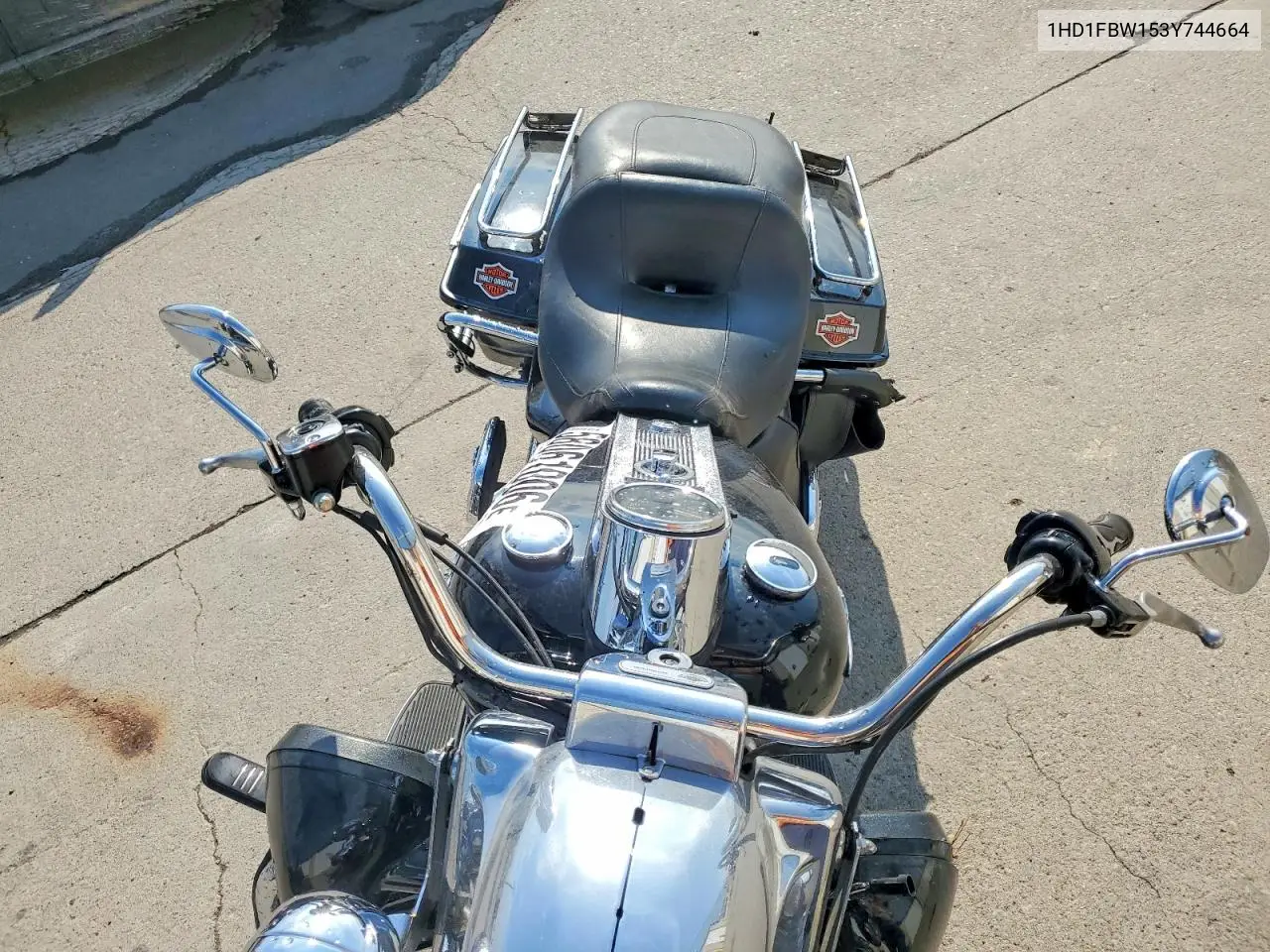 2003 Harley-Davidson Flhri VIN: 1HD1FBW153Y744664 Lot: 58061006