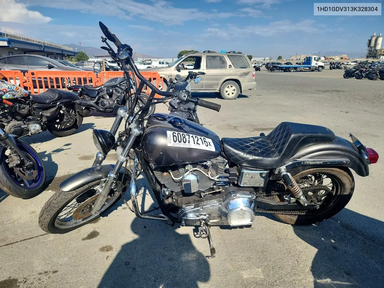 2003 Harley-Davidson Fxdl VIN: 1HD1GDV313K328304 Lot: 60871216