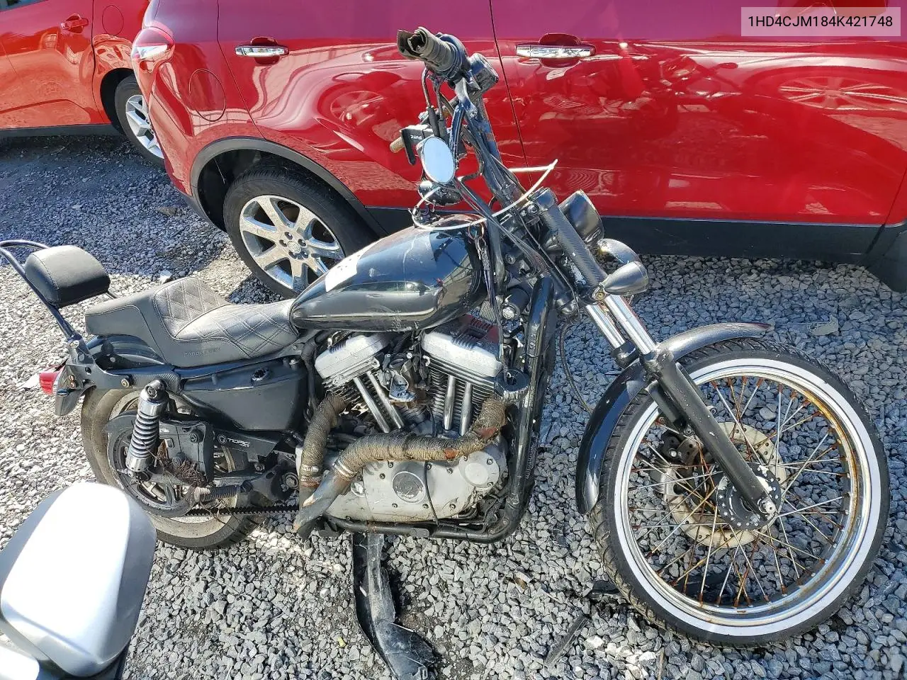 2004 Harley-Davidson Xl883 C VIN: 1HD4CJM184K421748 Lot: 47213816