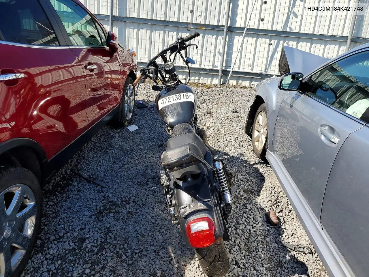 2004 Harley-Davidson Xl883 C VIN: 1HD4CJM184K421748 Lot: 47213816