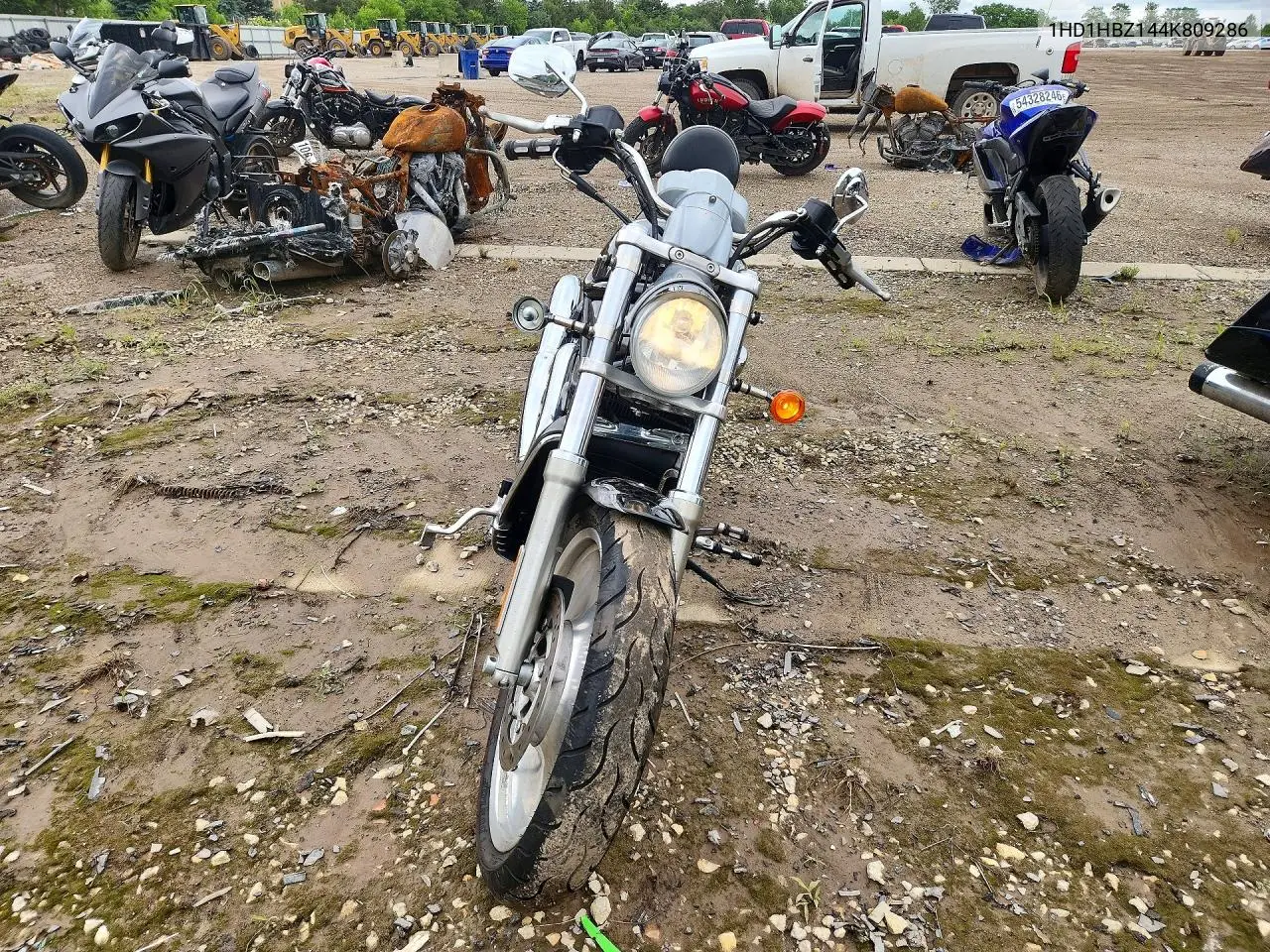2004 Harley-Davidson Vrscb VIN: 1HD1HBZ144K809286 Lot: 57912036