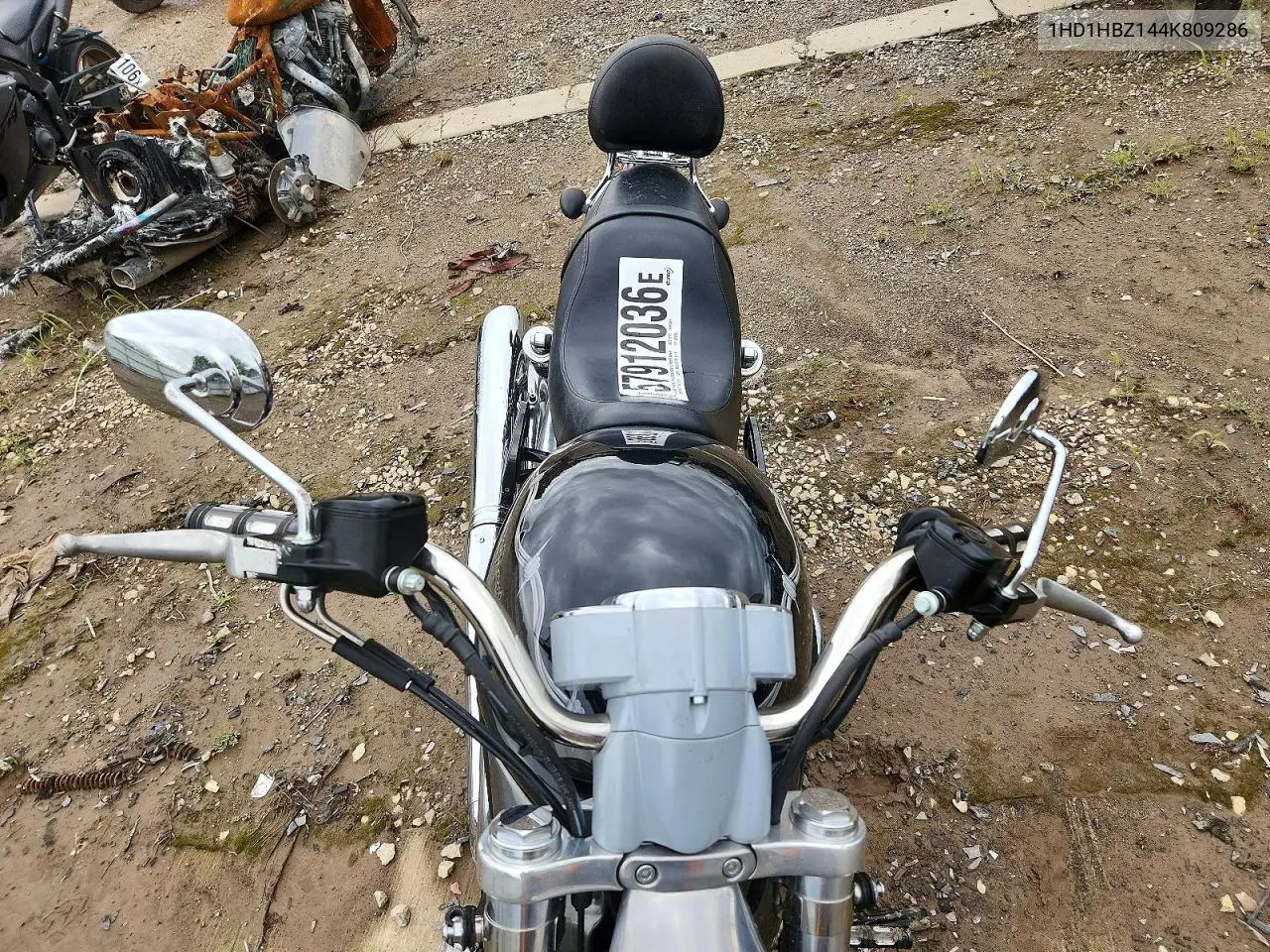 2004 Harley-Davidson Vrscb VIN: 1HD1HBZ144K809286 Lot: 57912036