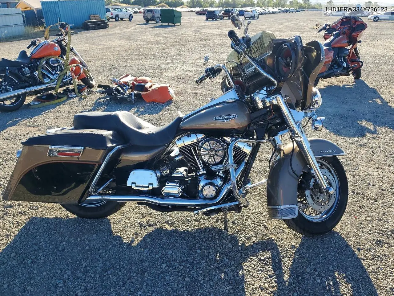 2004 Harley-Davidson Flhrci VIN: 1HD1FRW334Y736123 Lot: 61220496