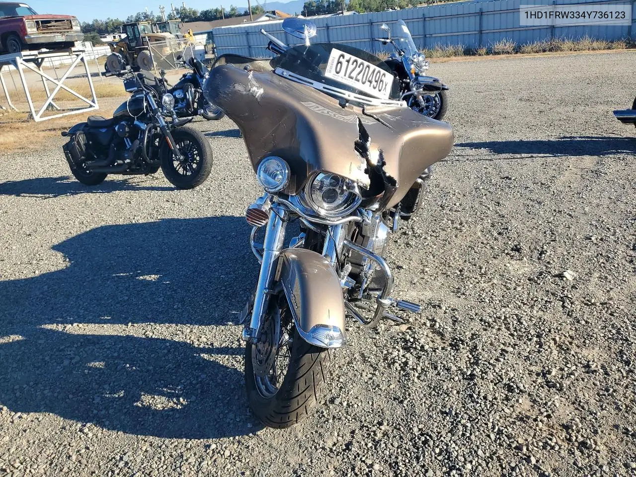 2004 Harley-Davidson Flhrci VIN: 1HD1FRW334Y736123 Lot: 61220496