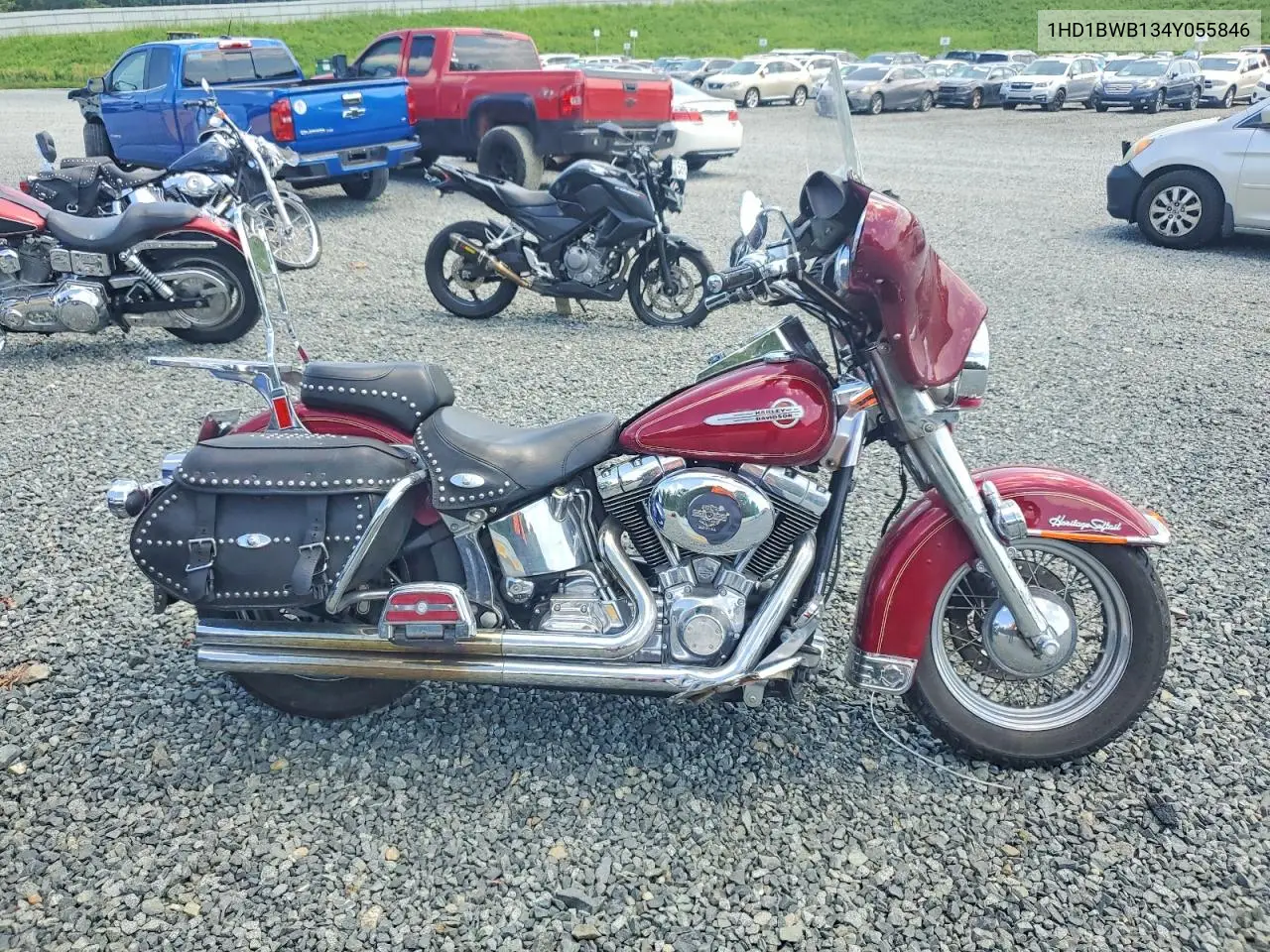 2004 Harley-Davidson Flstci VIN: 1HD1BWB134Y055846 Lot: 61499906